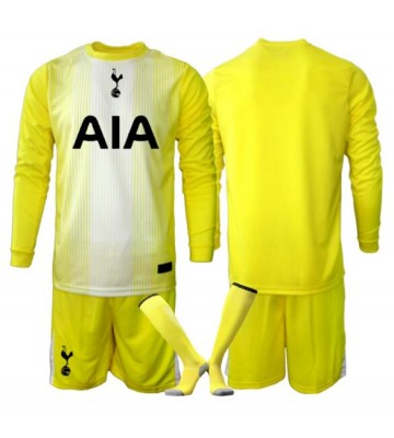 Tottenham Hotspur Målmand Tredjetrøje Børn 2025-26 Langærmet (+ Korte bukser)
